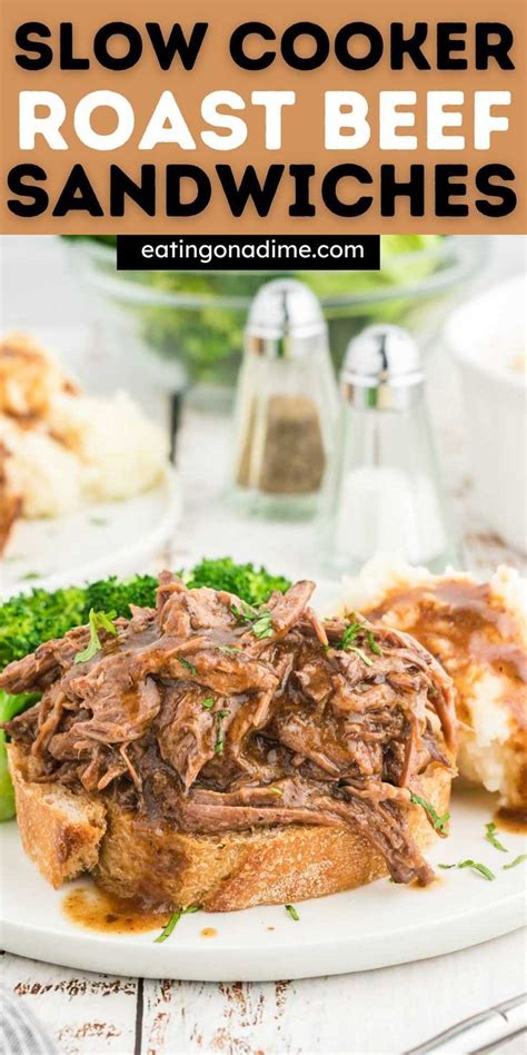 Crock Pot Roast Beef Sandwiches Artofit