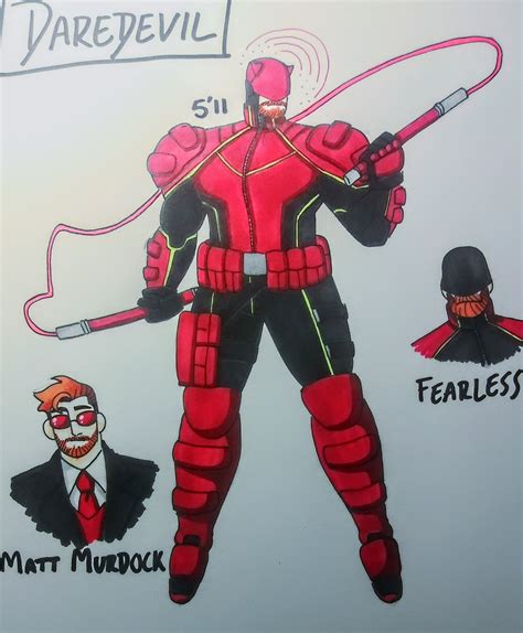 Daredevil Redesign by Oni18064 on DeviantArt