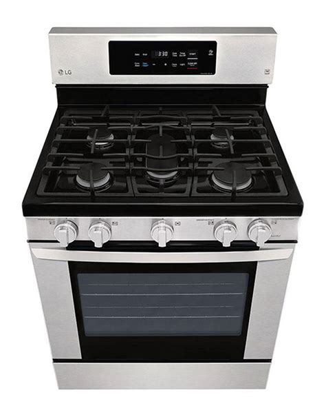 Lg Lrg St Cu Ft Capacity Gas Single Oven Range Lg Usa