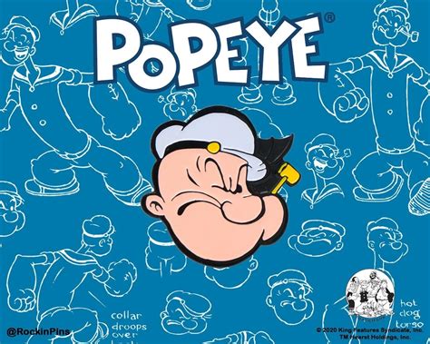 Popeye The Sailor Man Angry Head Enamel Pin Etsy