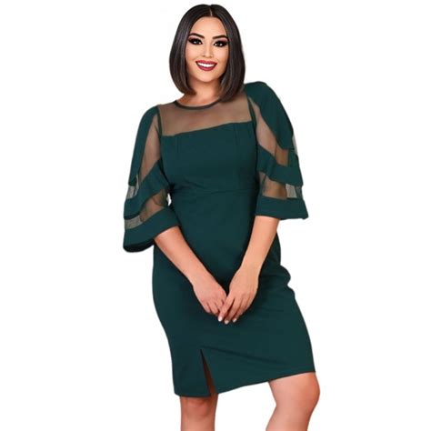 Rochie Carmen Culoare Verde Maneca Eleganta Cu Insertie Din Dantela