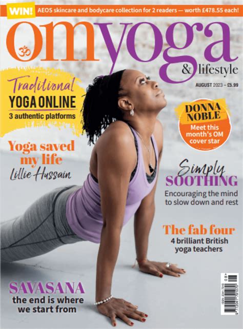 Issue 144 August 2023 Om Yoga Magazine