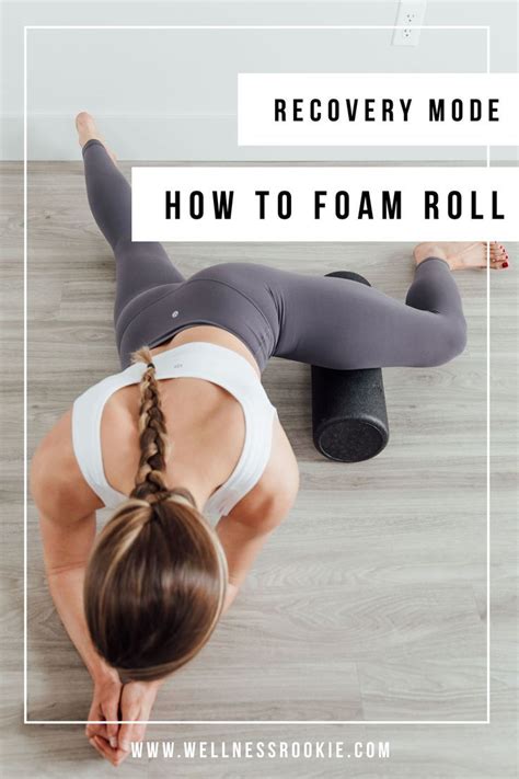 A Rookies Guide To Foam Rolling With Images Foam Rolling Roller Workout Recovery Workout