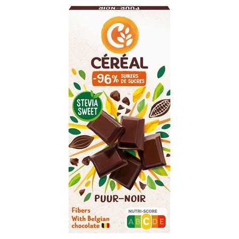 Stevia Sweet Chocolade Puur 85 G Carrefour België