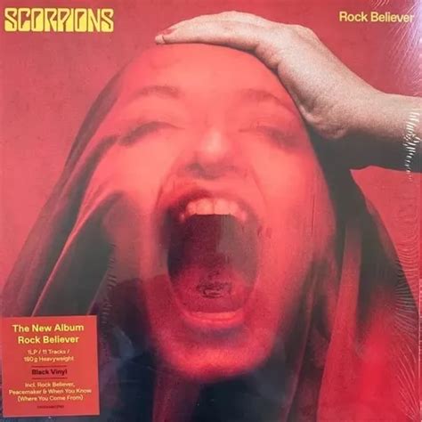 Scorpions Rock Believer Vinil Lp Gramas Germany Lacrado Frete Gr Tis