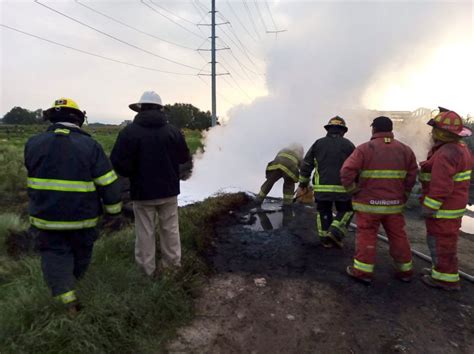 Toma Clandestina Provocó Un Incendio En Acolman Edomex Infobae