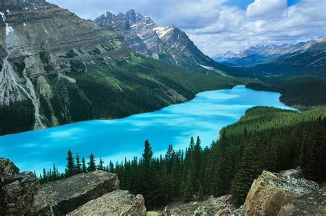 Peyto Lake In Canada The Most Beautiful Lakes In The World