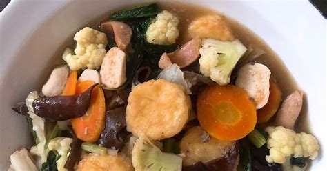 Resep Capcay Tofu Jamur Kuping Enak Dan Mudah Cookpad