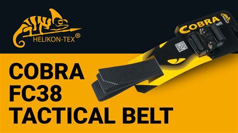 Helikon Tex Cobra Fc38 Tactical Belt Youtube