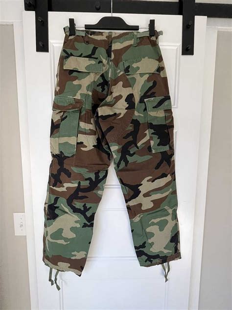 Vintage Vintage Camouflage Army Pants Gem