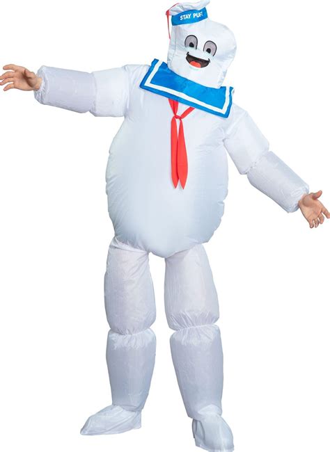 Partycity Adult Classic Inflatable Stay Puft Marshmallow Man Costume