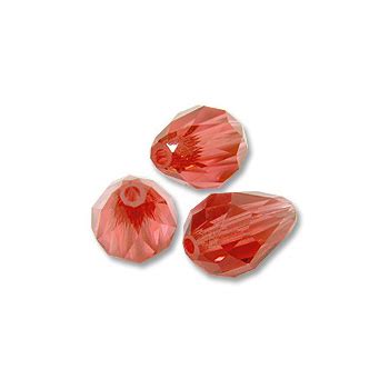 Swarovski Tear Drop Beads X Mm Padparadscha Factory Pack Pcs