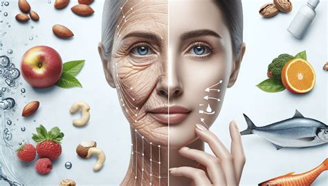 Reduction Of Aging Signs Skincare Antioxidants And Omega Acids Etprotein