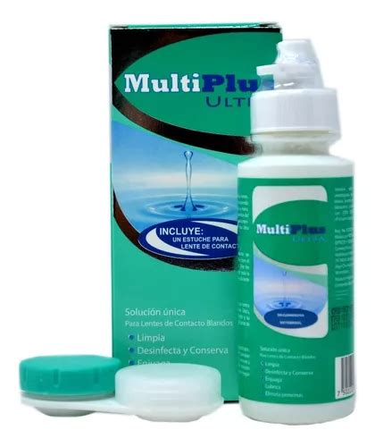 Solución Para Lentes De Contacto Multiplus Ultra 60ml Envío gratis