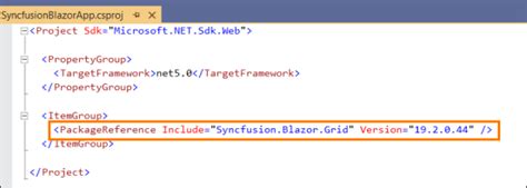 Install Syncfusion Blazor Nuget Packages Syncfusion