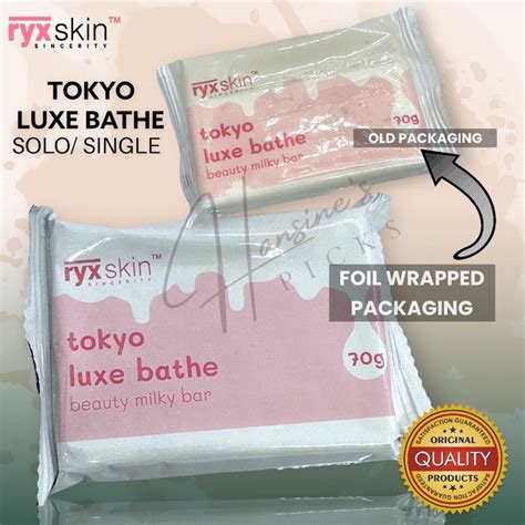 Ryx Tokyo Luxe Bathe Milky Bar Soap 1 Piece Shopee Philippines