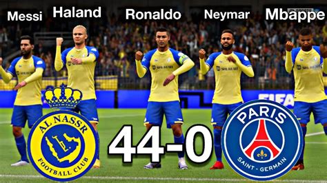 FIFA 23 When Messi Ronaldo Haland Mbape Neymar Play Together