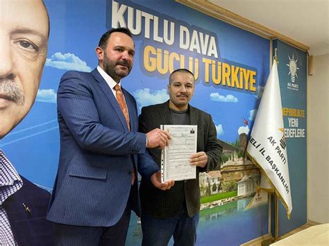 Can Çelik AK Partiden aday Özgün Kocaeli Gazetesi