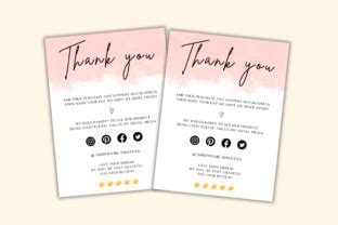 Canva Small Business Thank You Cards Graphic By Haffa Studio Creative