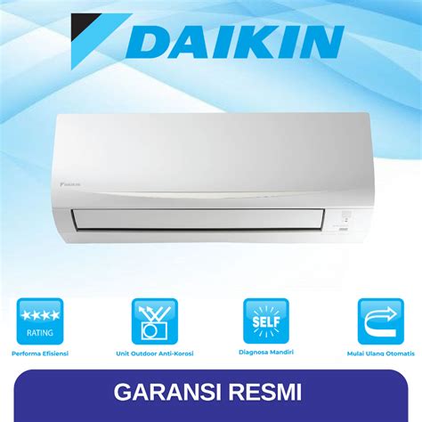 Jual Ac Daikin Split 1pk Ftc25nv14 Shopee Indonesia