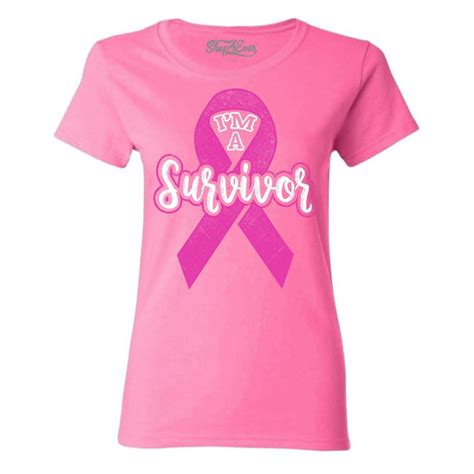 Shop4ever Shop4ever Womens Im A Survivor Breast Cancer Awareness