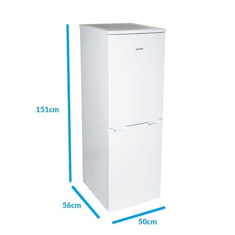 Electriq Eqfs50152ff 172 Litre Freestanding Fridge Freezer 5050 Split