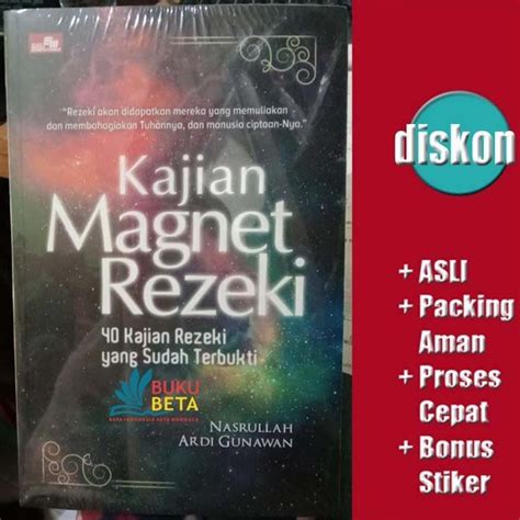 Jual Kajian Magnet Rezeki Nasrullah Shopee Indonesia