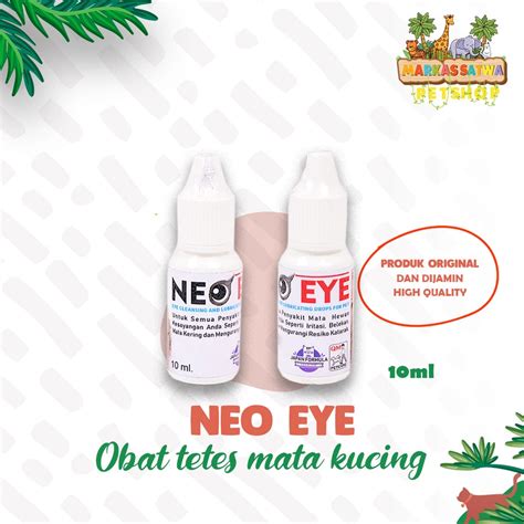 Jual Obat Tetes Mata Kucing Anjing Neo Eye Drops Ml Shopee Indonesia