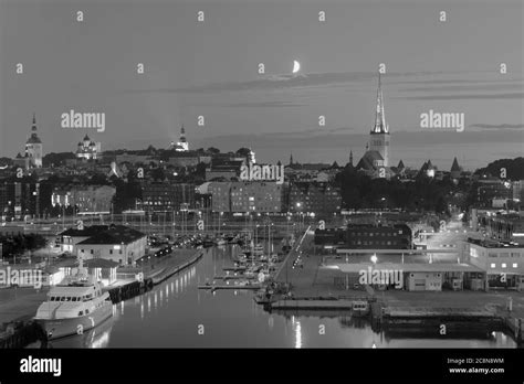 Baltic Summer Tallinn Black And White Stock Photos And Images Alamy