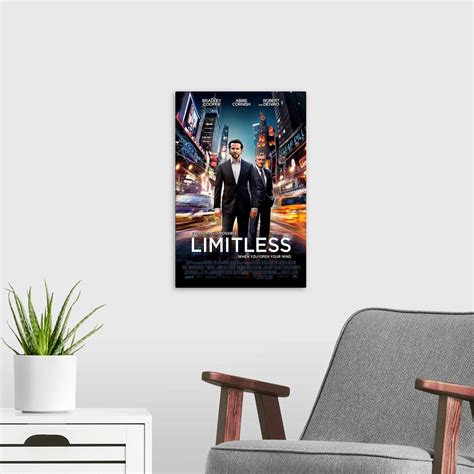 Limitless - Movie Poster - UK Wall Art, Canvas Prints, Framed Prints, Wall Peels | Great Big Canvas