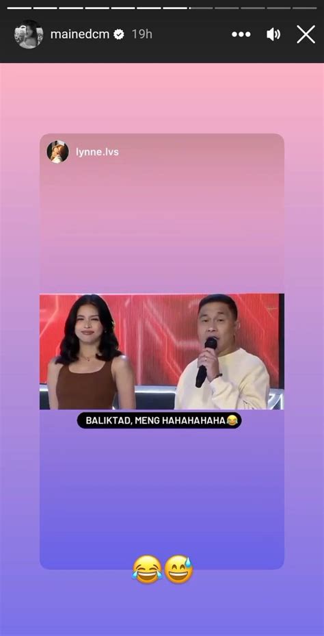 Kayzee Maine On Twitter Rt Sofiadeicm Maine S Igs Eatbulaga