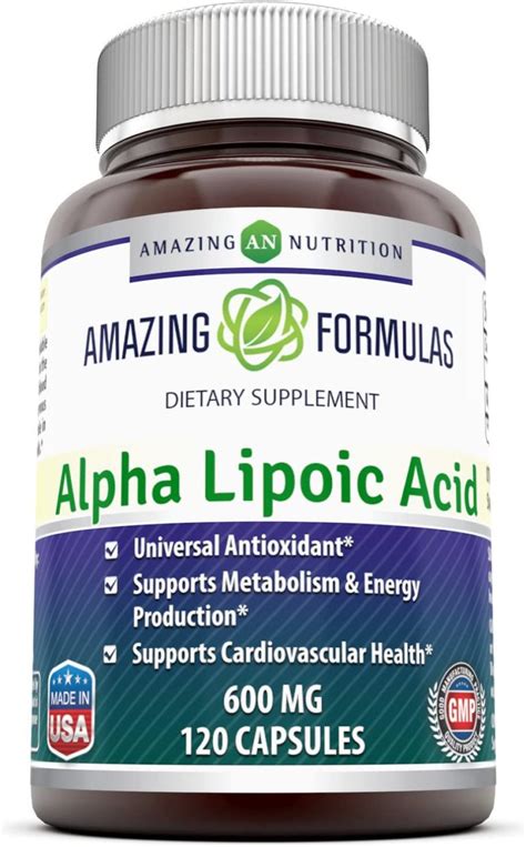 Ranking The Best Alpha Lipoic Acid Supplements Of 2020 Body Nutrition