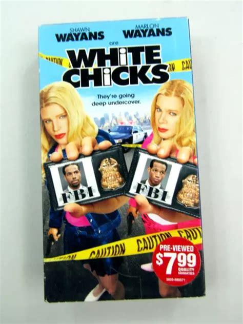 Vtg White Chicks Vhs Comedy Shawn Wayans Marlon Wayans 2004 Rare Late