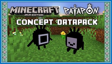 Minecraft Patapon Concept Datapack System Update Coming Soon