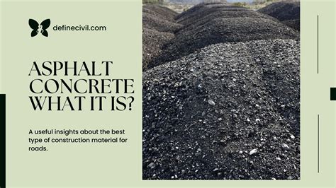 asphalt concrete types mix design price  definecivil