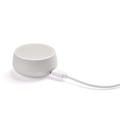 Mini Enceinte Bluetooth Mino S 3W Lexon Blanc Made In Design