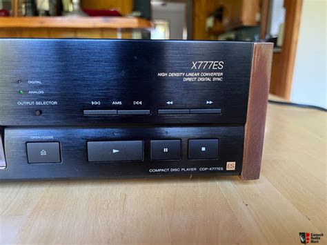 Sony Cdp X Es Cd Player Photo Canuck Audio Mart