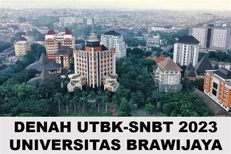 Denah UTBK SNBT 2023 Universitas Brawijaya UB Ketahui Juga Dokumen