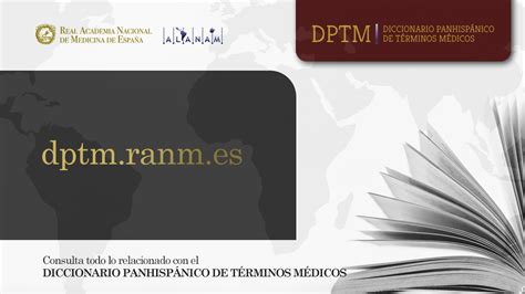 RANME on Twitter El Diccionario panhispánico de términos médicos