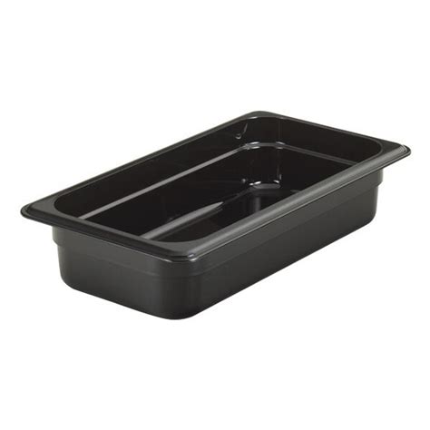 CAMBRO PC 1 3 65MM GN PAN BLACK 32CW110