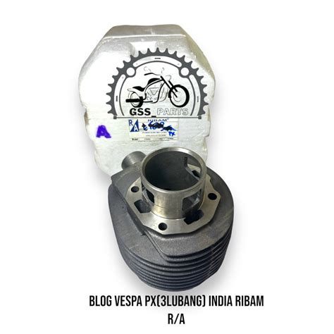 Jual CYLINDER BLOK BLOG VESPA LUBANG 3 VESPA PX PS EXCEL SPRINT RIBAM R