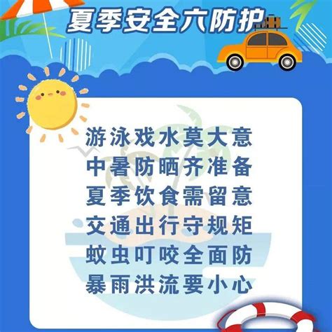 【安全教育】安全公开课丨暑期将至， 老师家长，夏季安全6防护请教会孩子 游泳 高温 儿童