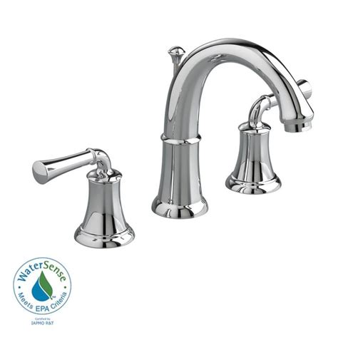 Shop American Standard Portsmouth Polished Chrome 2 Handle Widespread Watersense Bathroom Faucet