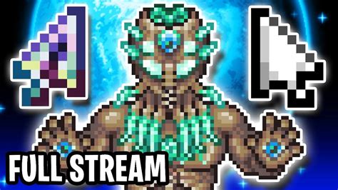 Terraria Clicker Class Vs The Moon Lord Full Stream Youtube