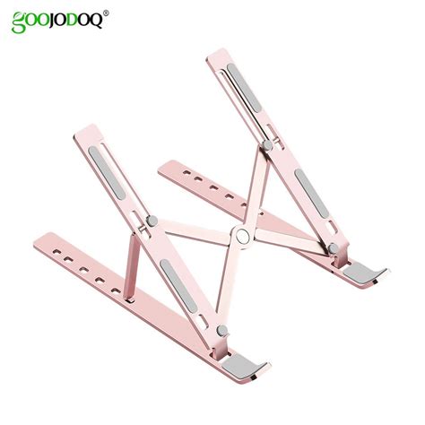 Goojodoq Laptop Stand For Mb Pro Notebook Stand Foldable Aluminium