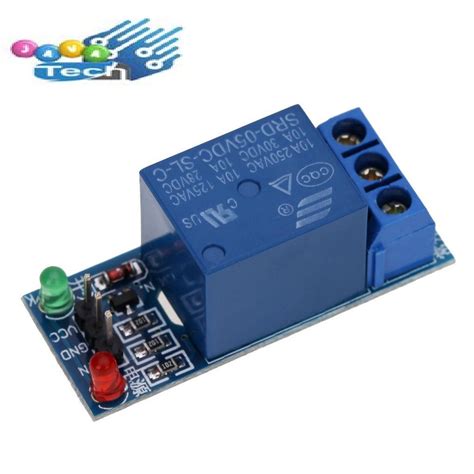 Jual Module Relay 1 Channel Ch 5V 220V AC Module Optocoupler Shopee