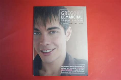 GRÉGORY LEMARCHAL Je deviens moi Songbook Notenbuch Piano Vocal