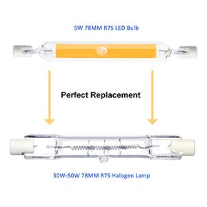 Bonlux W R S Mm Led Bulb Warm White K J T Type Double Ended