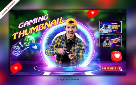 Premium Psd Youtube Thumbnail Design Psd Template