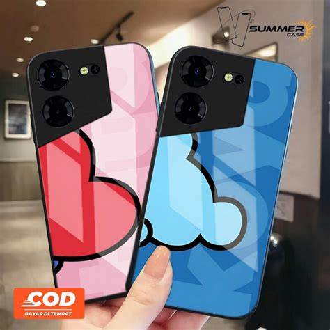 Jual A Softcase Kaca Glossy Animasi Bt Bts Kpop Tecno Pova Pro